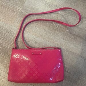 Kate Spade Printed Pink Crossbody bag